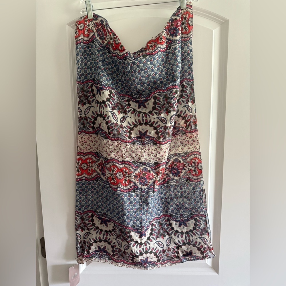 NWT J. Jill Floral Paisley Infinity Scarf, approx 20x32
